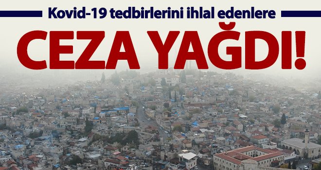 Kovid-19 tedbirlerini ihlal eden 1180 kişiye ceza kesildi