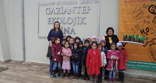 KREŞ ÖĞRENCİLERİNE DOĞA SEVGİSİ ANLATILDI