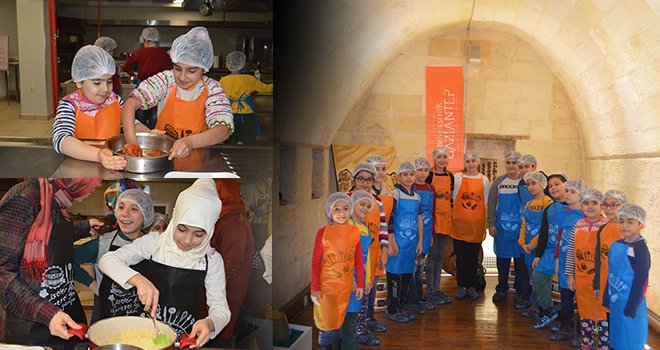 Küçük şeflerin mutfak maceraları