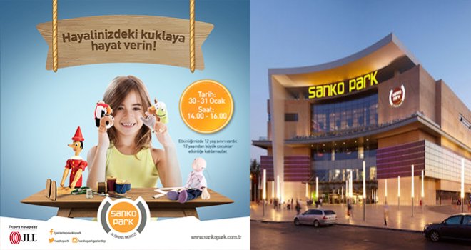 KUKLA TİYATROSU ATÖLYESİ SANKO PARK’TA