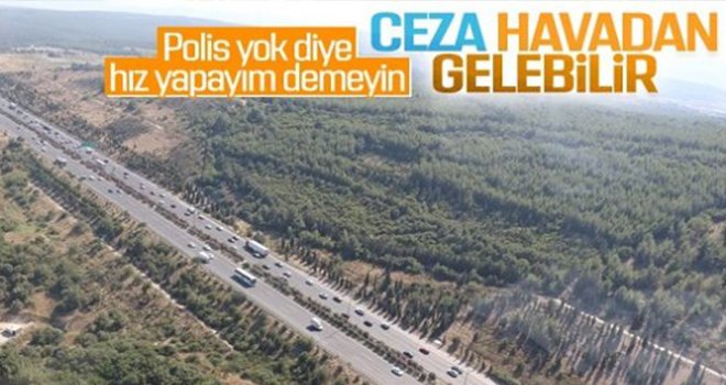 Kuralları ihlal edenler helikopterden kaçamadı