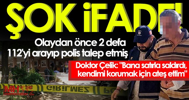 Kuzenini öldüren doktorun emniyet ifadesi ortaya çıktı