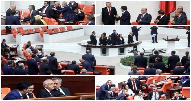 LİDERLER KATILMADI, HDP MECLİSİ TERK ETTİ...