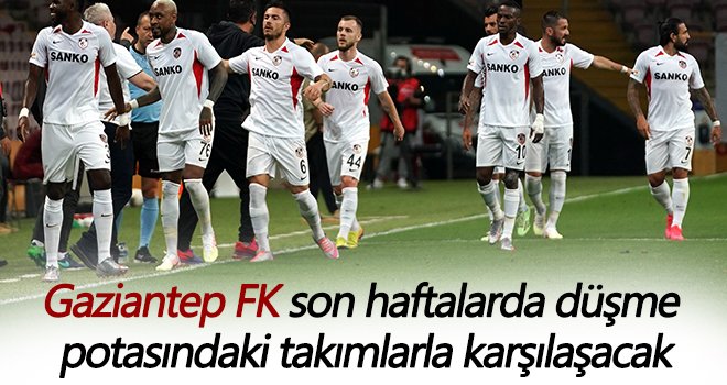 Ligin dibinde belirleyici takım Gaziantep FK olacak