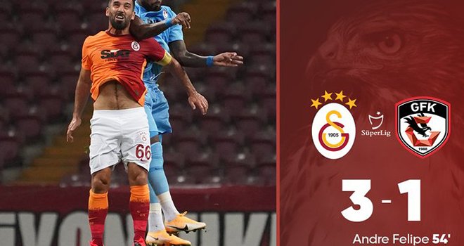 Maç bitti! Galatasaray 3-1 Gaziantep FK
