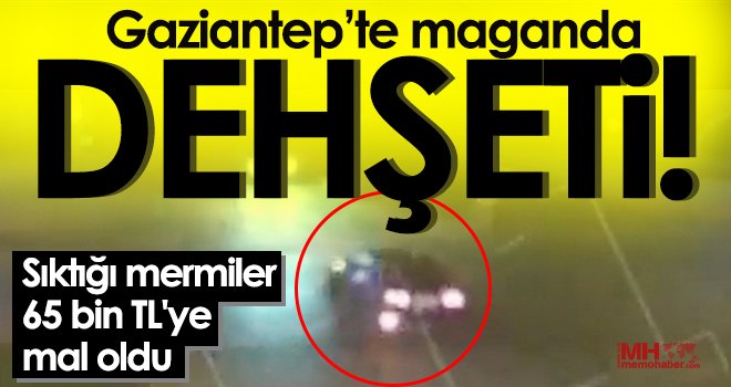 Maganda önce kameraya sonra polise yakalandı