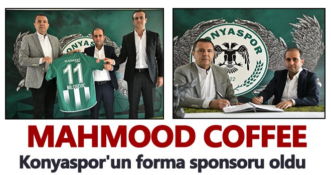Mahmood Coffee, Konyaspor'un forma sponsoru oldu