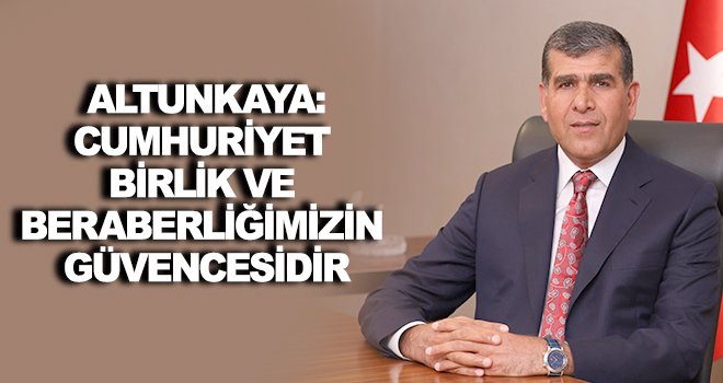 Mahsum Altunkaya'dan 29 Ekim mesajı