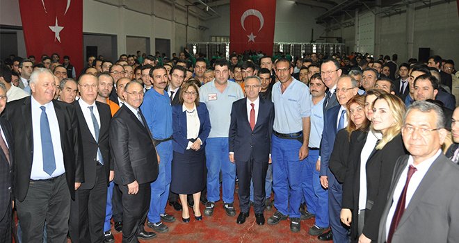 Maliye Bakanı Ağbal Gülsan Holding’i ziyaret etti