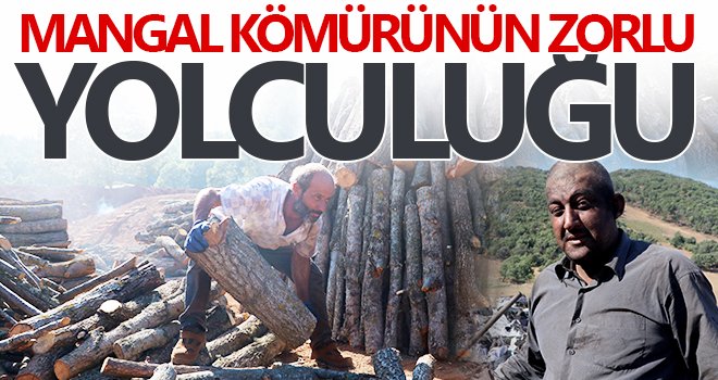 Mangal kömürünün zorlu yolculuğu