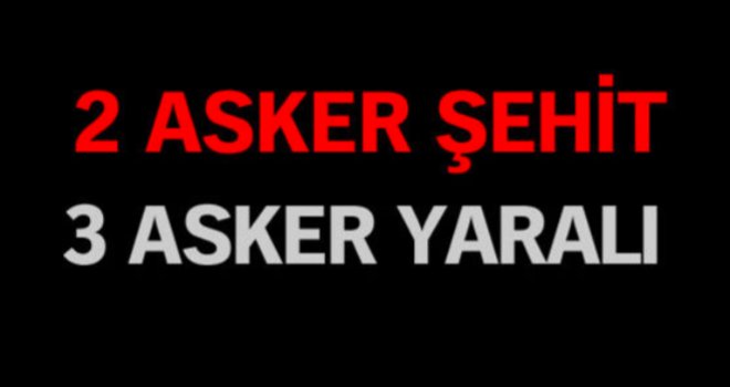 Mardin Derik'te askeri aracı bombalı saldırı: 2 Şehit