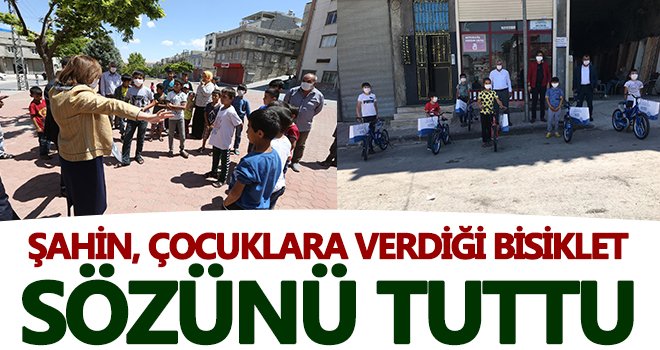 Maskesini takan çocuklar bisikletlerine kavuştu