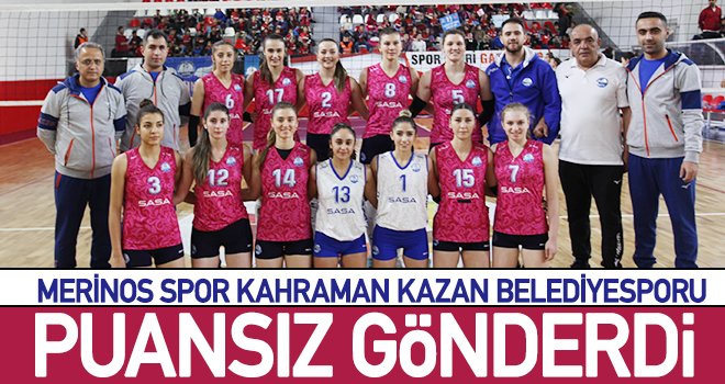 Mavi Melekler sahadan üç puanla ayrıldı