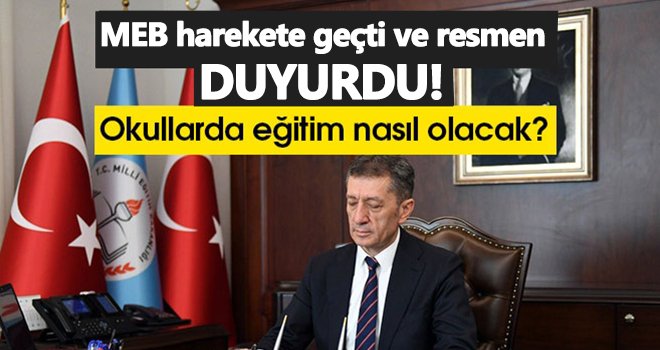 MEB resmen duyurdu ve belli oldu! 81 ile yazı yolladı 5 gün...