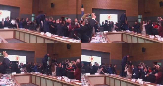 Mecliste dokunulmazlık kavgası, 5 milletvekili yaralı