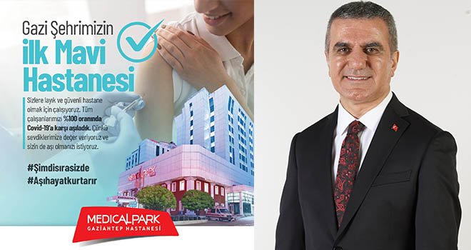 Medical Park Gaziantep ilk mavi hastane oldu