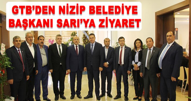 Mehmet Sarı’yı, makamında ziyaret ettiler