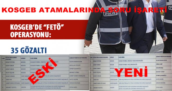 Memohaber duyurdu, KOSGEB atama listesi yine değişti