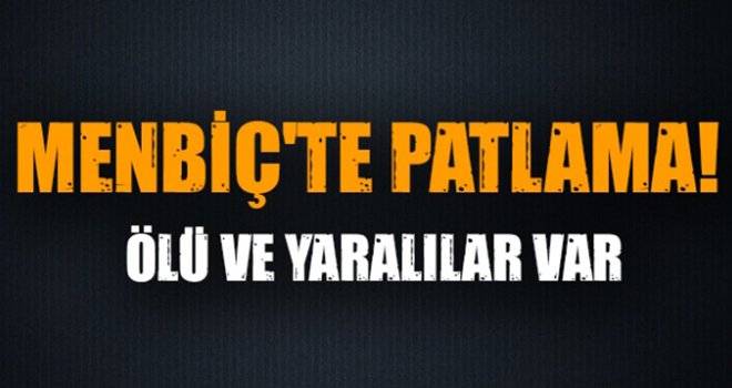 Menbiç'te patlama: 2'si ABD askeri 12 ölü, 20 yaralı