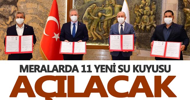 Meraların gübrelenmesini için işbirliği protokolü imzalandı