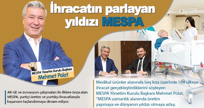 MESPA inovasyon odaklı büyüyor