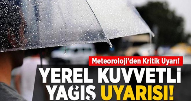 Meteoroloji'den Gaziantep için uyarı! Yağmur ve sağanak yağış...