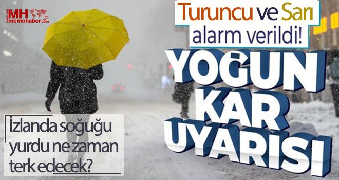 Meteoroloji'den sarı ve turuncu uyarı geldi! Çok kuvvetli geliyor