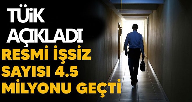 Mevsim etkisinden arındırılmış işsizlik oranı %13,9