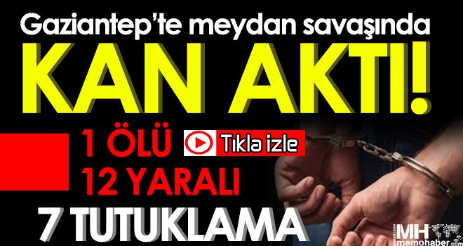 Meydan savaşına dönen kavgaya ilişkin 7 tutuklama