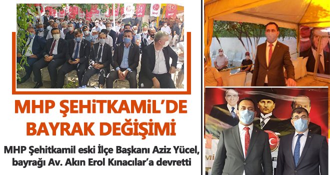 MHP Şehitkamil İlçe Başkanlığına Avukat Akın Erol Kınacılar seçildi