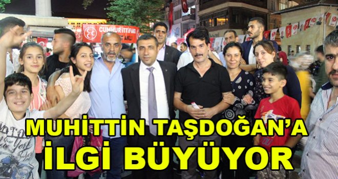 MHP'li Taşdoğan'a ilgi büyüyor