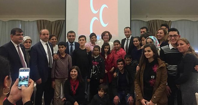 MHP'liler diyabetli çocuklarla buluştu