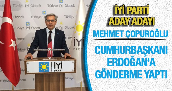 Milletvekili aday adayı Çopuroğlu, yüzünü güneşe döndü
