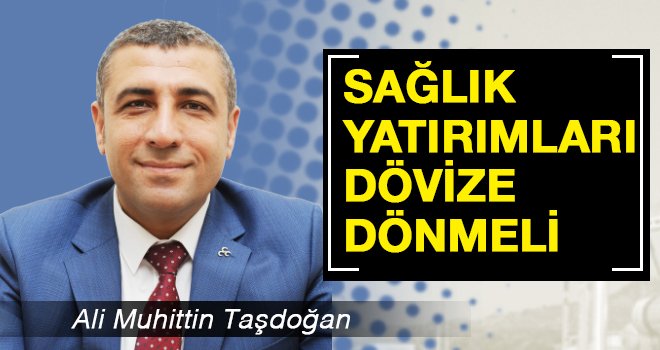 Milletvekili Taşdoğan'dan 'Denge' sözü