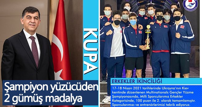 Milli kulaç Ukrayna'da gururlandırdı