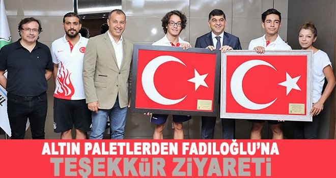 Milli sporculara coşkulu karşılama