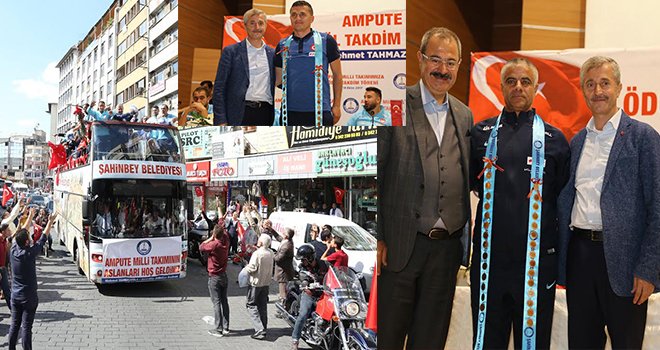 Millilerimize Tahmazoğlu'dan altın yağmuru