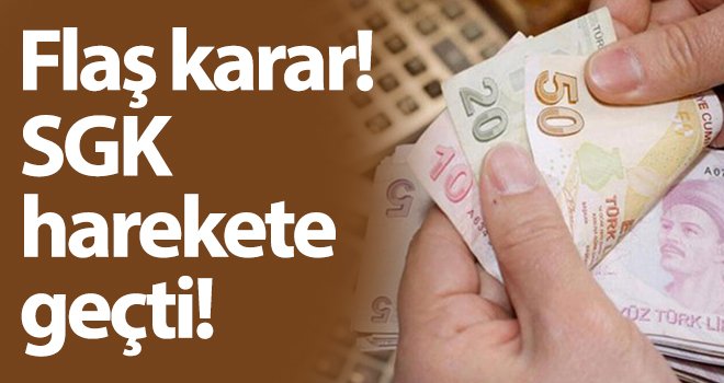 Milyonlarca kişiyi ilgilendiriyor! SGK harekete geçti