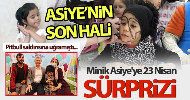 Minik Asiye 23 Nisan’da doyasıya eğlendi