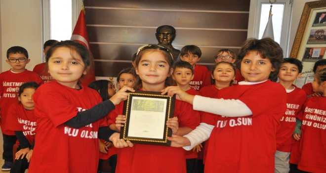 Minik GKV’lilerin büyük jesti