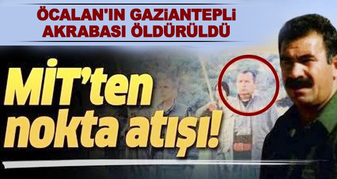 MİT'ten PKK'ya büyük şok! Öcalan'ın dayısının oğlu öldürüldü