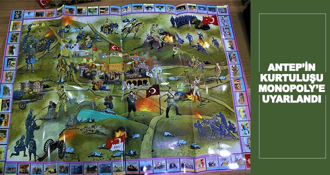 Monopoly oyunu 'Direniş Antep Savunması'na uyarlandı