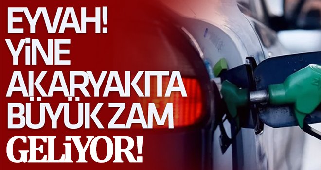 Motorine yeniden zam geliyor!