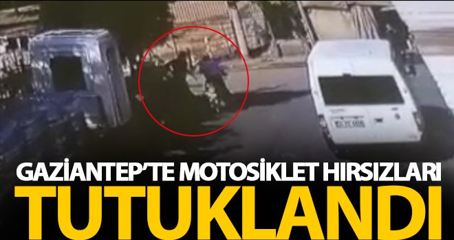 Motosiklet hırsızları tutuklandı