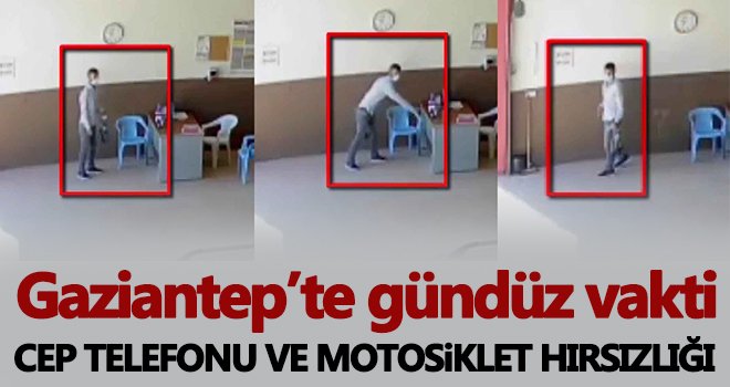 Motosiklet ve cep telefonu hırsızları yakalandı