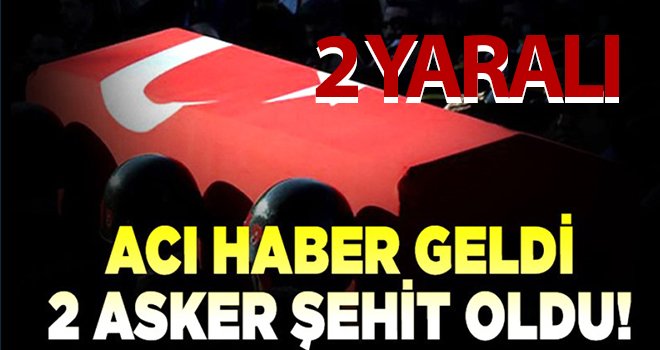 MSB: Fırat Kalkanı bölgesinde 2 asker şehit oldu, 2 asker yaralandı