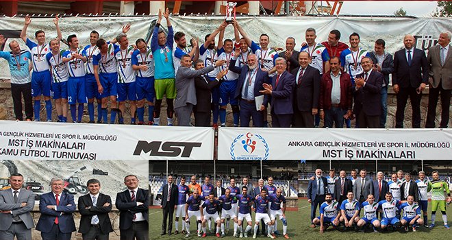 MST İş Makinalarının sponsorluğunda futbol turnuvası düzenlendi. 