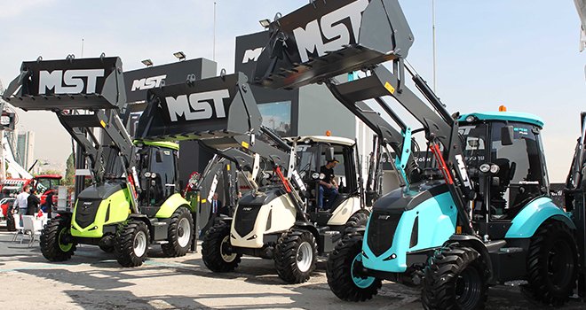 MST, KOMATEK Fuarı'nda