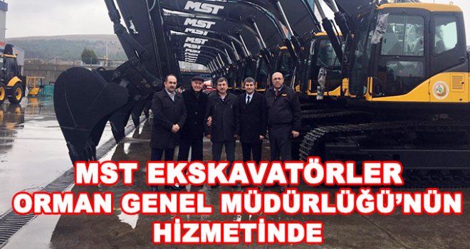 MST Orman genel müdürlüğünün hizmetinde 