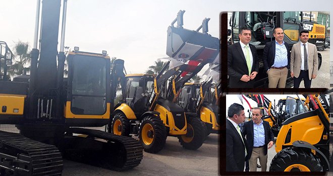 MST ürün gamındaki iş makinalarını fuarda tanıttı